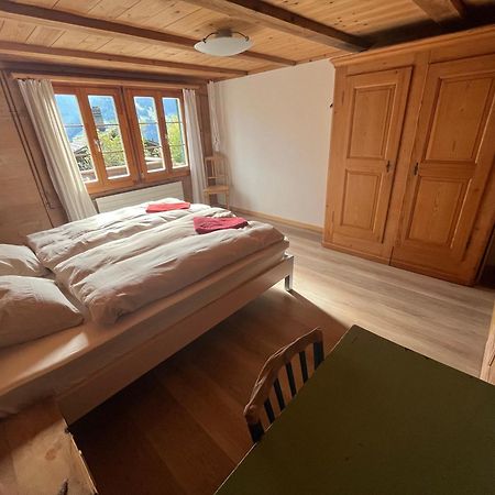 Chalet Sonnenheim, Wohnung Mit Panoramafenster Adelboden Luaran gambar