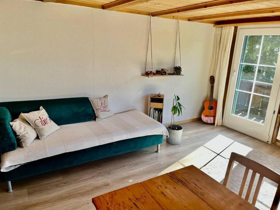 Chalet Sonnenheim, Wohnung Mit Panoramafenster Adelboden Luaran gambar